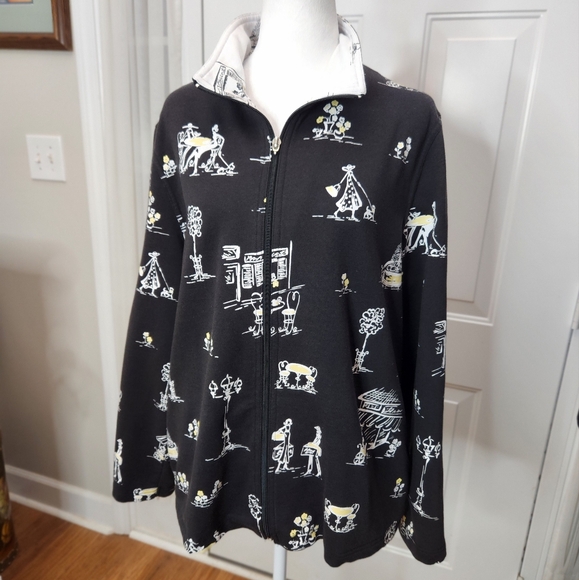 Koret Puppies in the Park Jacket  Size Large - Picture 1 of 8